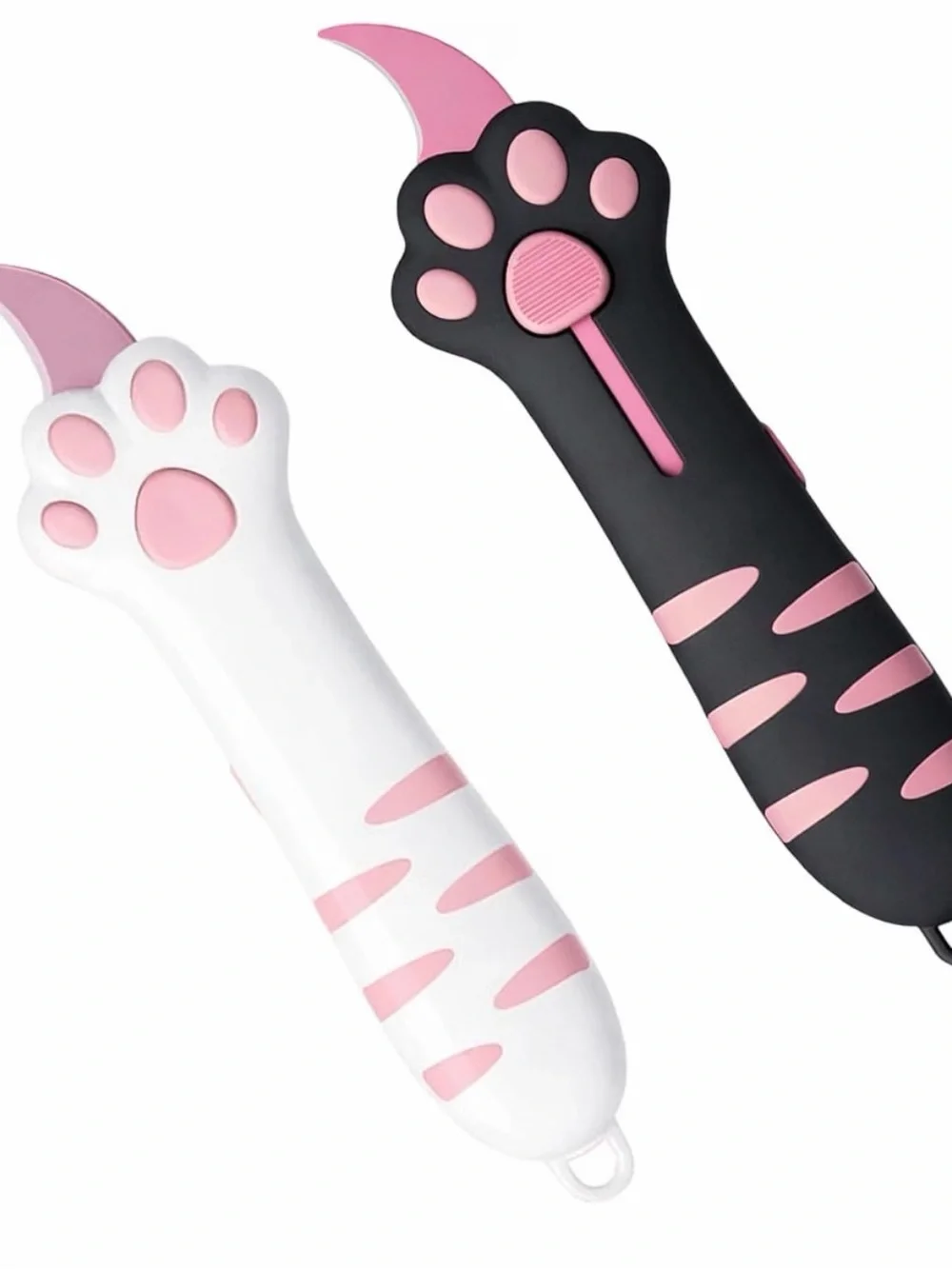 Cute Cat Paw Bundle — Laser Pointer/Flashlight + Box Cutter, NWOT  🐾🩷🤍